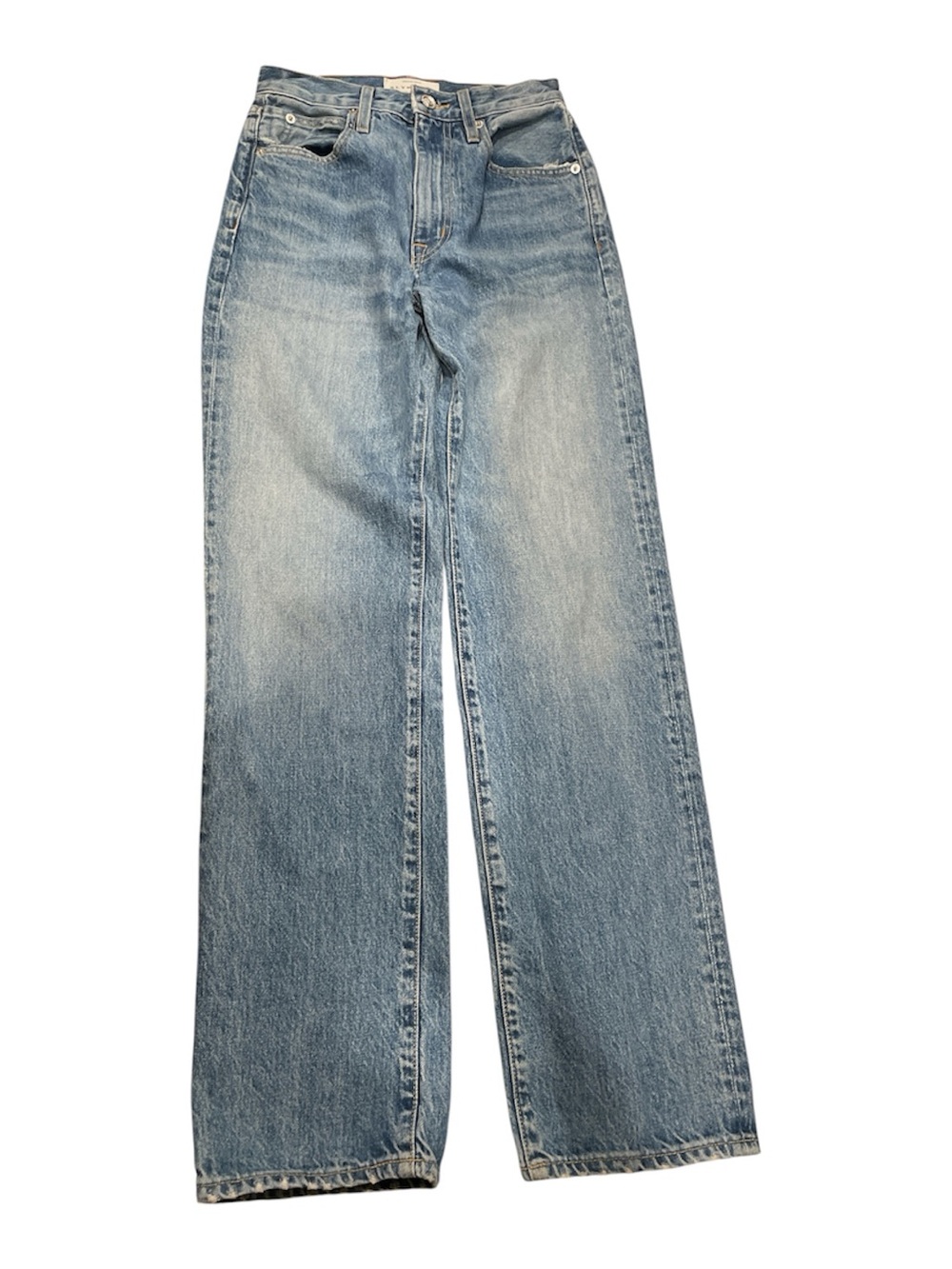 SLVRLAKE Light Blue High-Rise London Wide-Leg Jeans